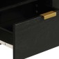 vidaXL Έπιπλο Τηλεόρασης Μαύρο 105x33x46 εκ. από Επεξεργασμένο Ξύλο