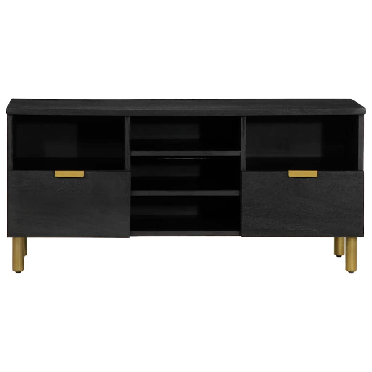 vidaXL Έπιπλο Τηλεόρασης Μαύρο 100x33x46 εκ. από Επεξεργασμένο Ξύλο