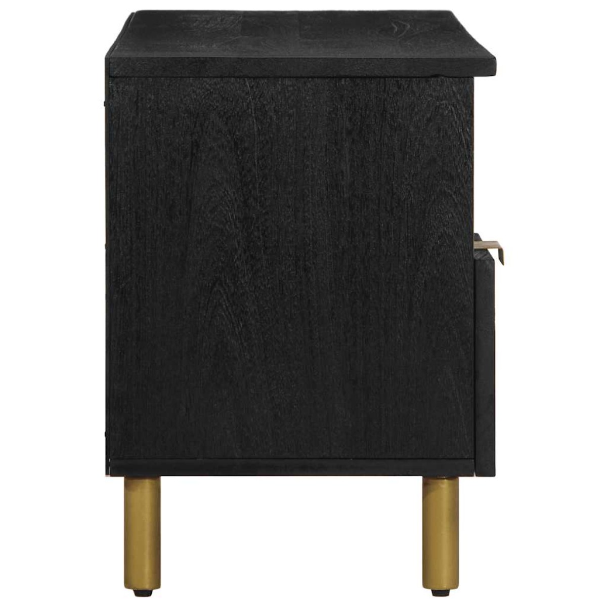 vidaXL Έπιπλο Τηλεόρασης Μαύρο 100x33x46 εκ. από Επεξεργασμένο Ξύλο