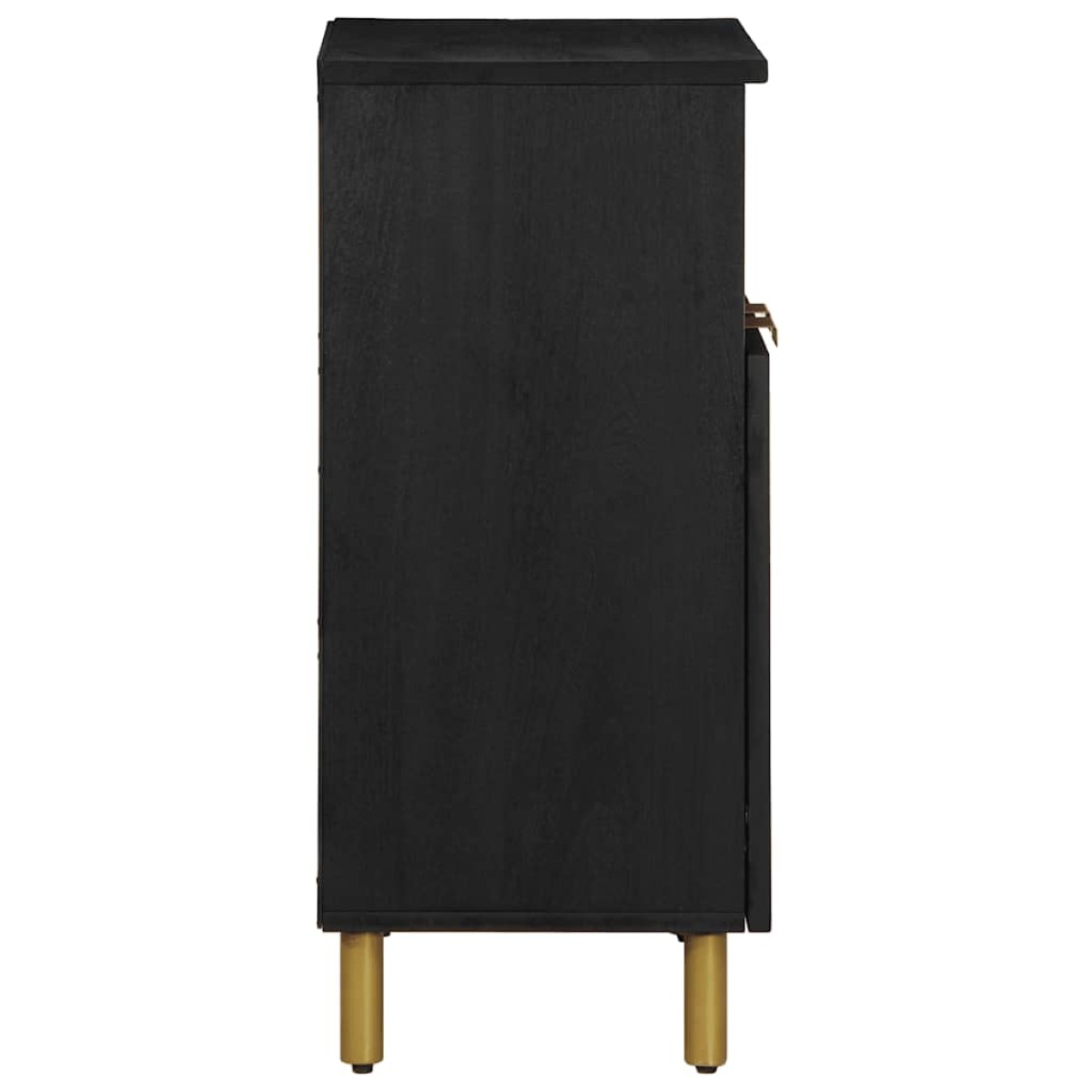 vidaXL Ραφιέρα Μαύρη 60x33x75 εκ. από Επεξεργασμένο Ξύλο