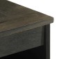 vidaXL Μπουφές Μαύρο 60x33x75 cm Μασίφ Ξύλο Μάνγκο