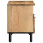 vidaXL Ντουλάπι τηλεόρασης καφέ 70x33x46 cm μασίφ ξύλο Mango