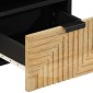 vidaXL Ντουλάπι τηλεόρασης καφέ 70x33x46 cm μασίφ ξύλο Mango