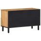 vidaXL Ντουλάπι τηλεόρασης καφέ 80x33x46 cm μασίφ ξύλο Mango