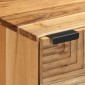 vidaXL Κομοδίνα 2 τεμ. 40x33x46 εκ. από Μασίφ Ξύλο Ακακίας