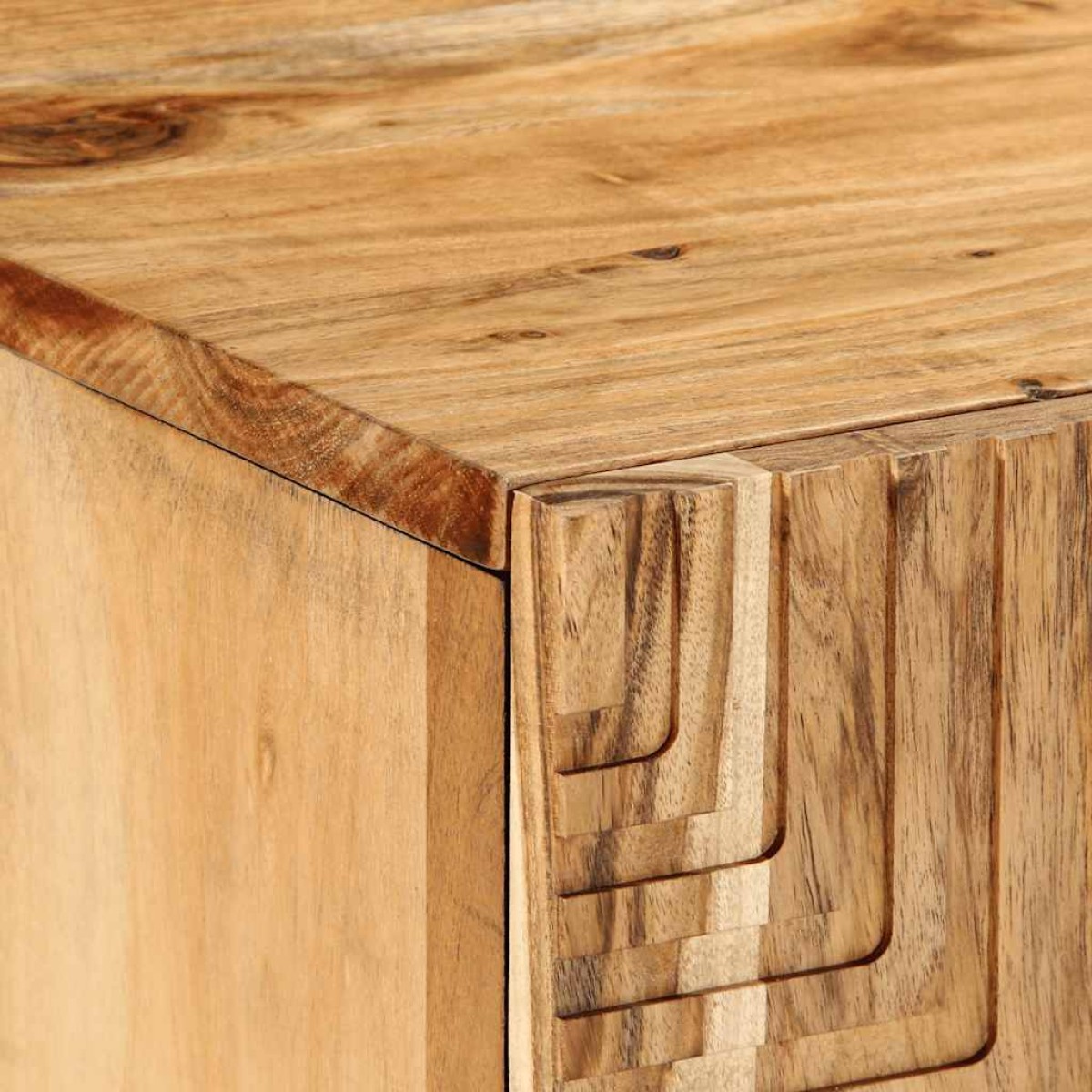 vidaXL Έπιπλο Τηλεόρασης 105x33x46 εκ. από Μασίφ Ξύλο Ακακίας