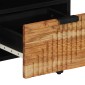 vidaXL Ντουλάπι TV με ράφι Καφέ 100 x 33,5 x 46 εκ Στερεό ξύλο μάνγκο