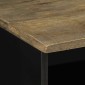vidaXL Έπιπλο Τηλεόρασης Μαύρο 80 x 33 x 46 εκ. από Μασίφ Ξύλο Μάνγκο