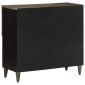 vidaXL Sideboard 80x33x75 cm μασίφ ξύλο Mango