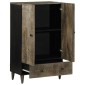 vidaXL Highboard 60x33x100 cm μασίφ ξύλο Mango