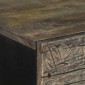 vidaXL Highboard 60x33x100 cm μασίφ ξύλο Mango
