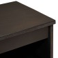 vidaXL Πλαϊνό γραφείο Μαύρο και Χρυσό 60 x 33 x 75 cm
