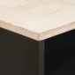 vidaXL Κομοδίνο Λευκό 50 x 33 x 62 εκ. Στερεό ξύλο μάνγκο