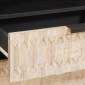 vidaXL Κομοδίνο Λευκό 50 x 33 x 62 εκ. Στερεό ξύλο μάνγκο