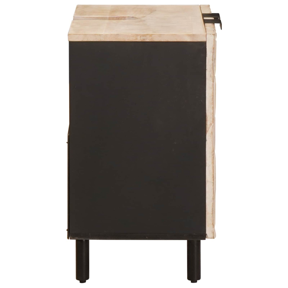 vidaXL Ντουλάπα Νιπτήρα Mπάνιου με ράφι Λευκό 62 x 33 x 58 εκ.