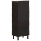 vidaXL Highboard Λευκό Φινίρισμα Καθαρισμού 40 x 33 x 110 εκ