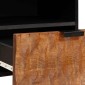 vidaXL Κομοδίνο με συρτάρι Καφέ 40 x 33 x 46 εκ. Στερεό ξύλο μάνγκο