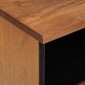 vidaXL Κομοδίνο 2 τμχ. Καφέ 40 x 33 x 46 εκ. Στερεό ξύλο μάνγκο