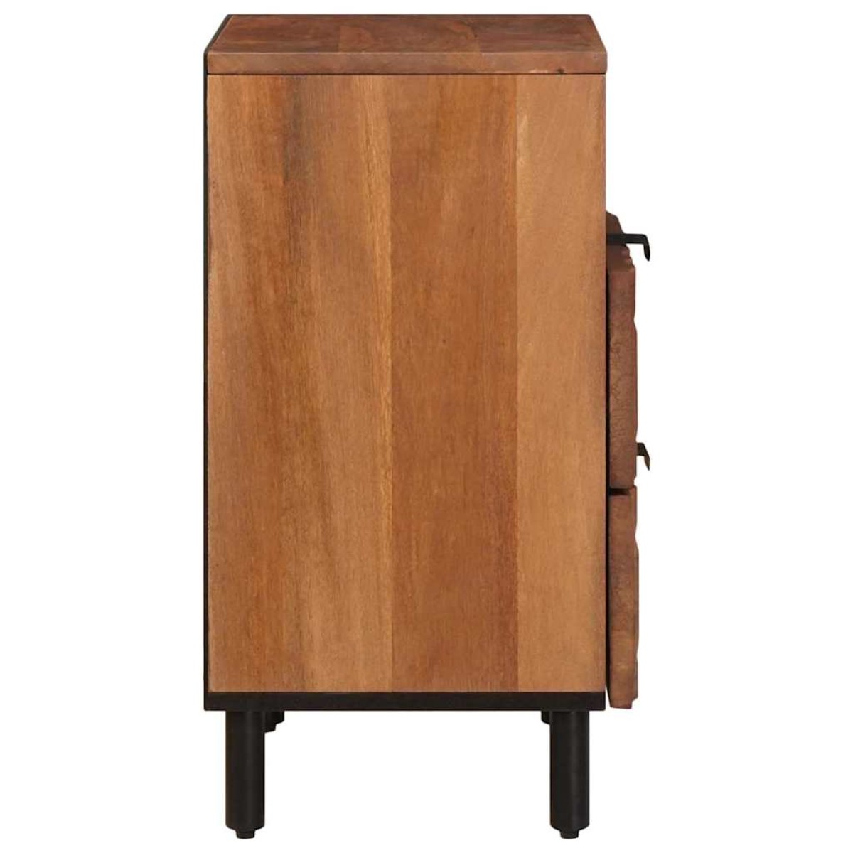 vidaXL Κομοδίνο Καφέ 50 x 33 x 62 εκ. Στερεό ξύλο μάνγκο