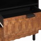 vidaXL Κομοδίνο Καφέ 50 x 33 x 62 εκ. Στερεό ξύλο μάνγκο