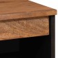 vidaXL Πλαϊνό γραφείο Καφέ Φινίρισμα Ακακίας 60 x 33 x 75 cm