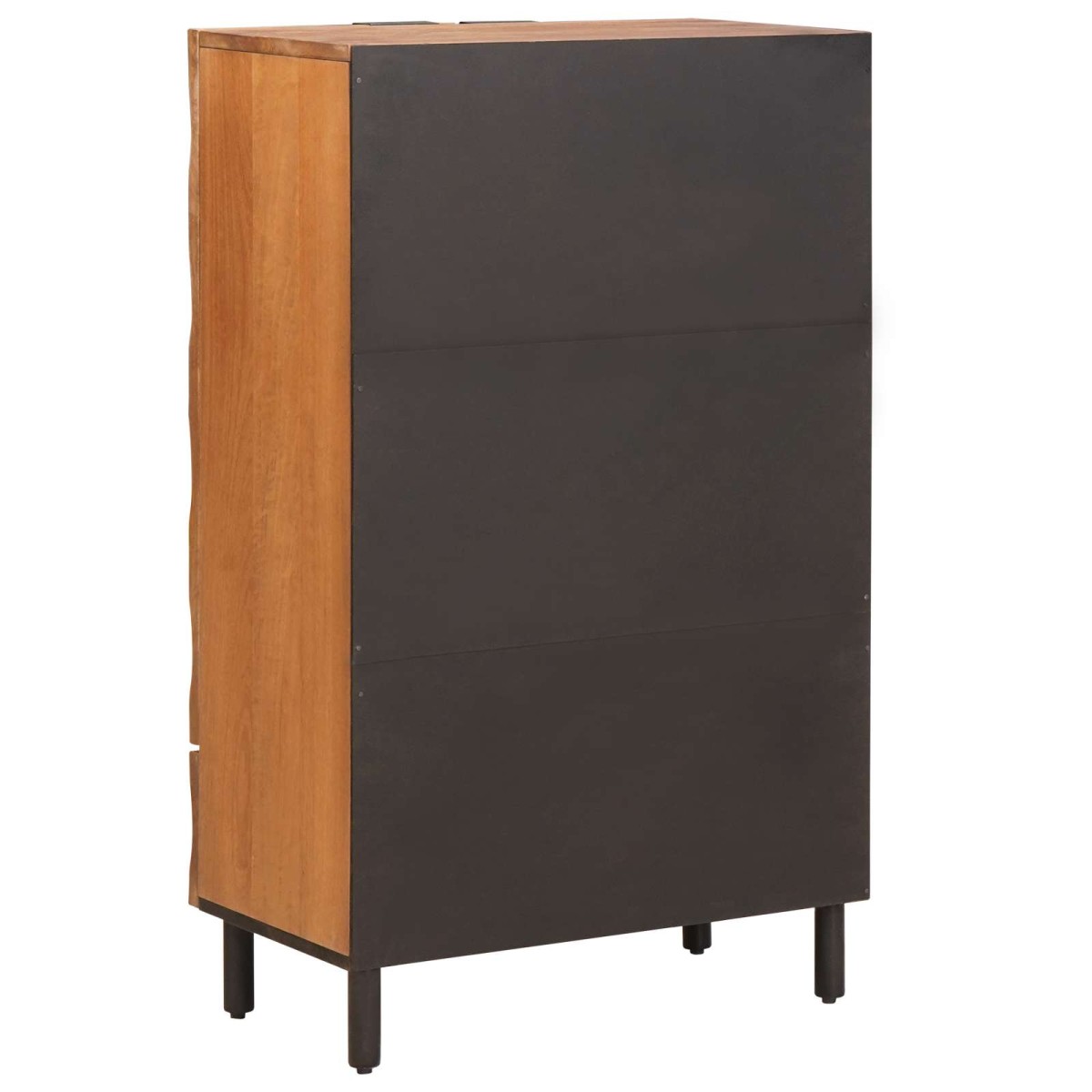 vidaXL Highboard με συρτάρι Καφέ Φινίρισμα Ακακίας 60 x 33 x 100 εκ.