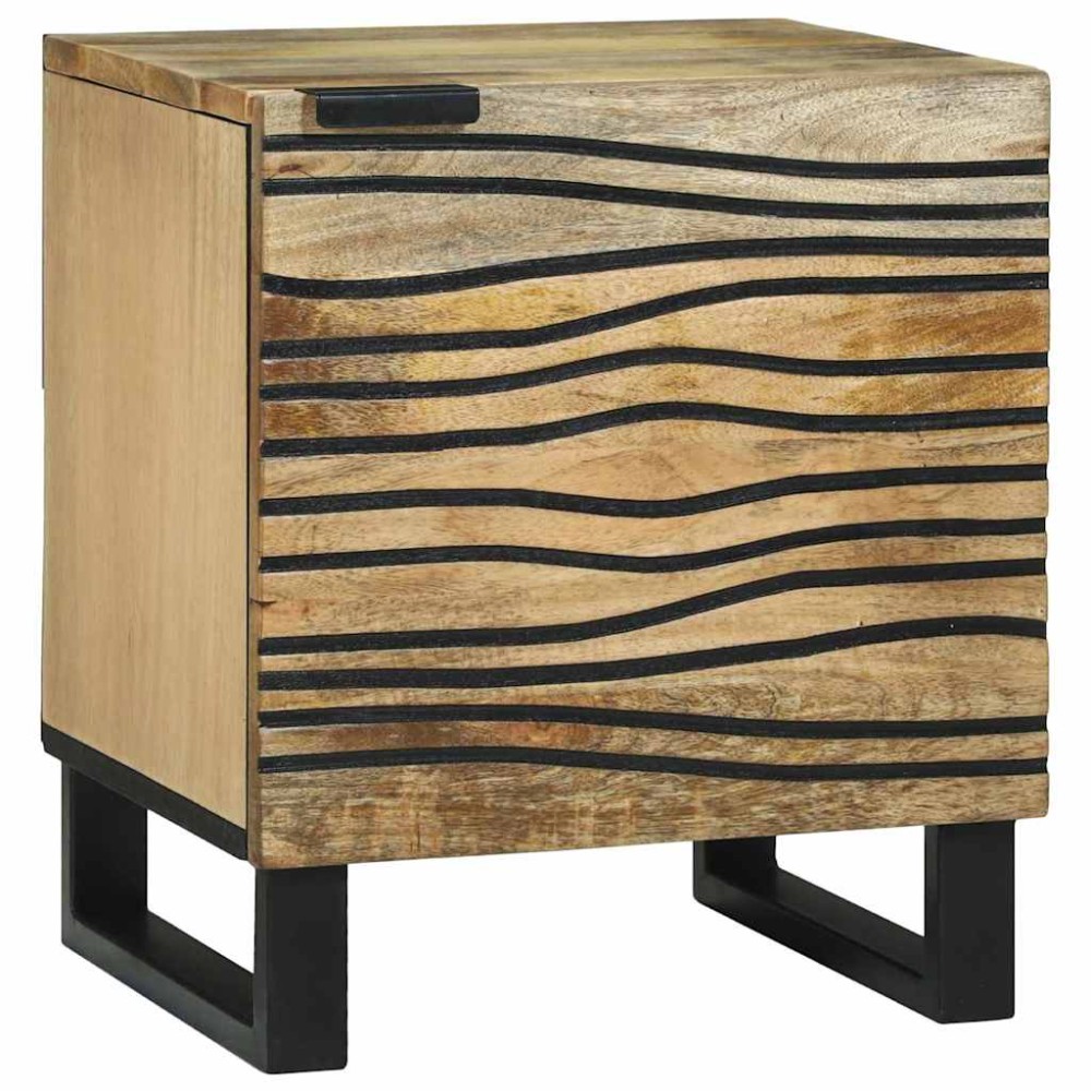 vidaXL Κομοδίνο Φυσικό 40 x 33 x 46 εκ. Επεξεργασμένο Ξύλο