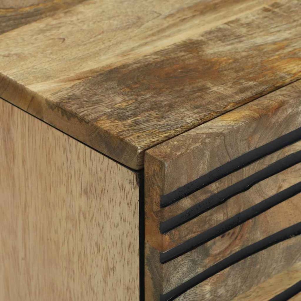 vidaXL Κομοδίνο Φυσικό 40 x 33 x 46 εκ. Επεξεργασμένο Ξύλο