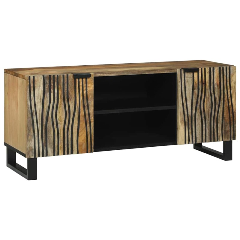 vidaXL Μονάδες TV 105 x 33 x 46 εκ. Καφέ Επεξεργασμένο Ξύλο