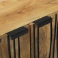 vidaXL Πλαϊνό γραφείο Φυσικό 60 x 33,5 x 75 εκ. Στερεό ξύλο μάνγκο