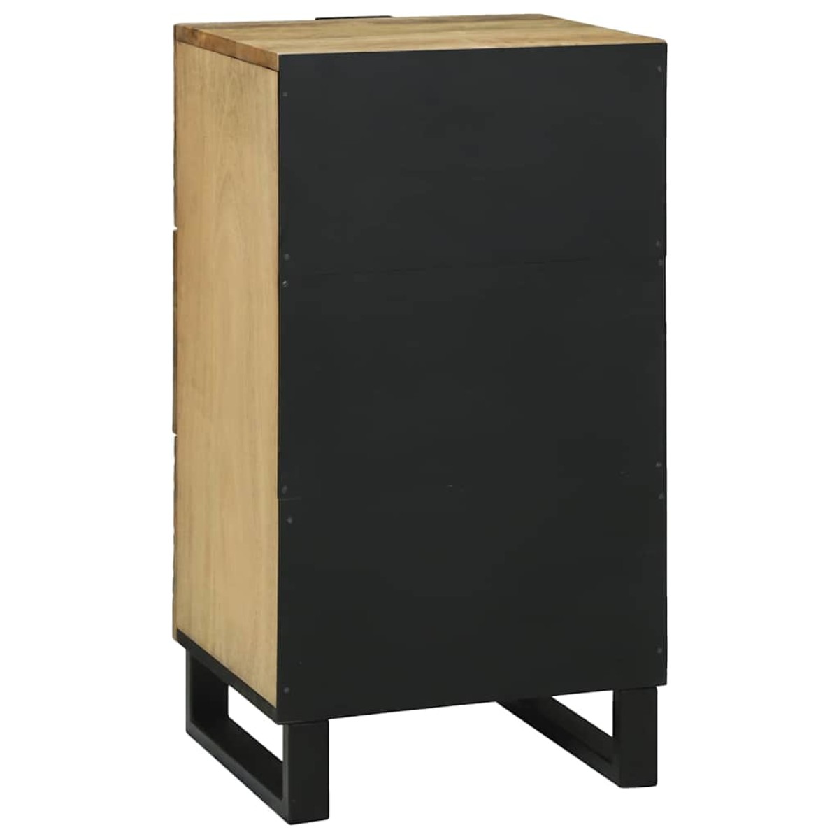 vidaXL Συρτάρι με συρτάρι Καφέ 40 x 33 x 75 εκ. Μασίφ ξύλο μάνγκο