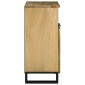vidaXL Πλαϊνό Γραφείο Καφέ 60 x 33 x 75 cm Μασίφ ξύλο μάνγκο