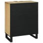 vidaXL Πλαϊνό Γραφείο Καφέ 60 x 33 x 75 cm Μασίφ ξύλο μάνγκο
