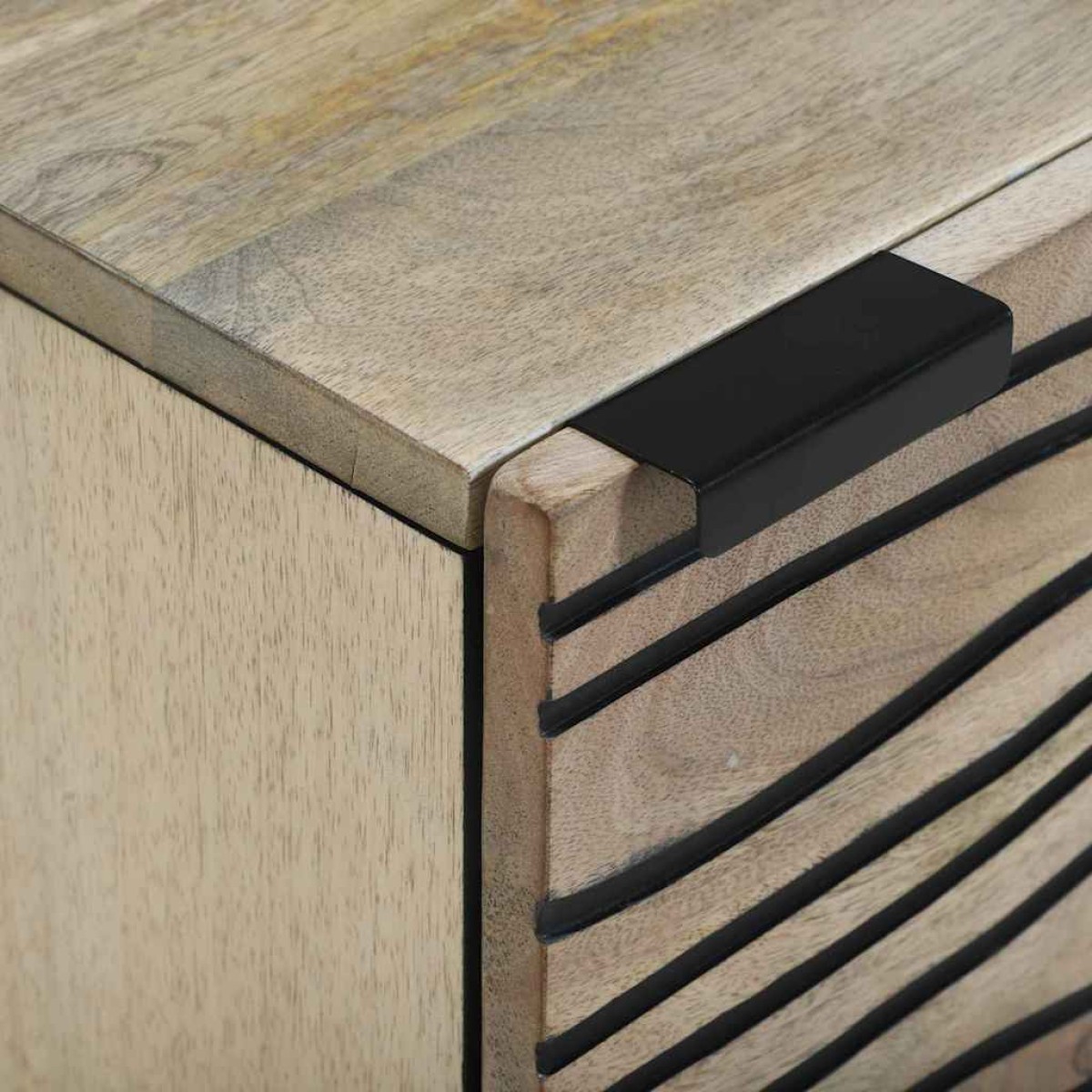 vidaXL Κομοδίνο 2 τμχ. Λευκό 40 x 33 x 46 εκ. Επεξεργασμένο Ξύλο