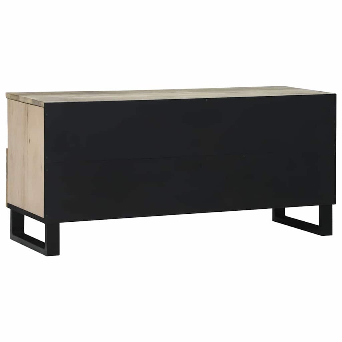 vidaXL Μονάδες TV 100 x 33 x 46 εκ Λευκό Επεξεργασμένο Ξύλο