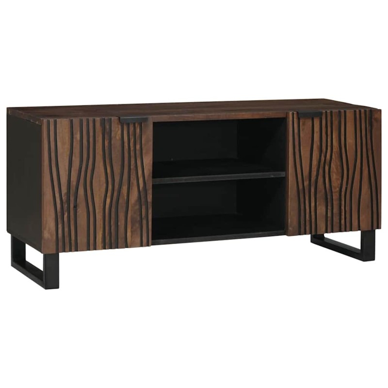 vidaXL Μονάδες TV 105 x 33 x 46 εκ. Καρυδιά Επεξεργασμένο Ξύλο
