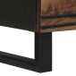vidaXL Πλαϊνό γραφείο Καφέ 60 x 33.5 x 75 εκ. Μασίφ ξύλο μάνγκο