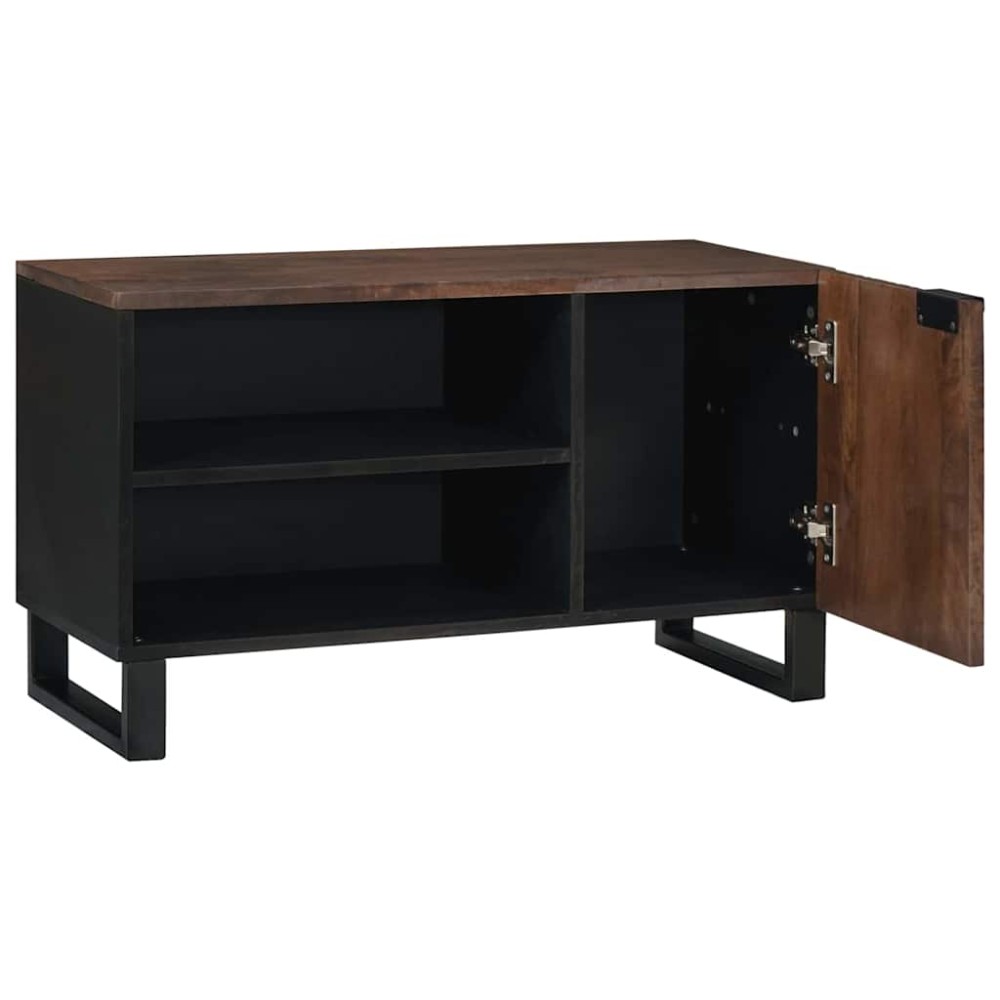 vidaXL Μονάδες TV 80 x 33 x 46 εκ Καρυδιά Επεξεργασμένο Ξύλο