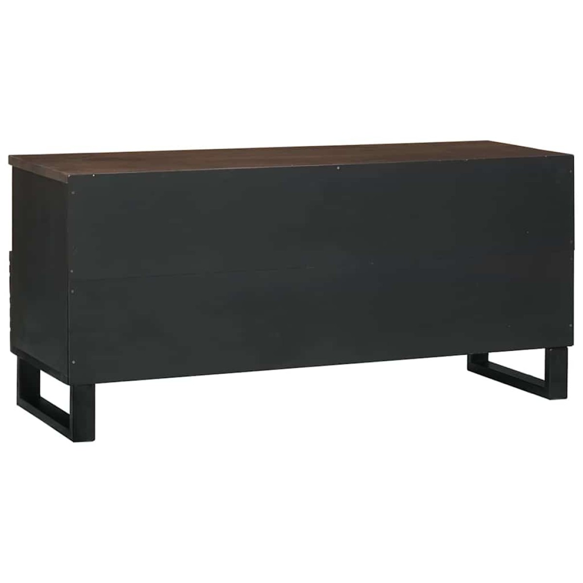 vidaXL Μονάδες TV 100 x 33 x 46 εκ Καρυδιά Επεξεργασμένο Ξύλο