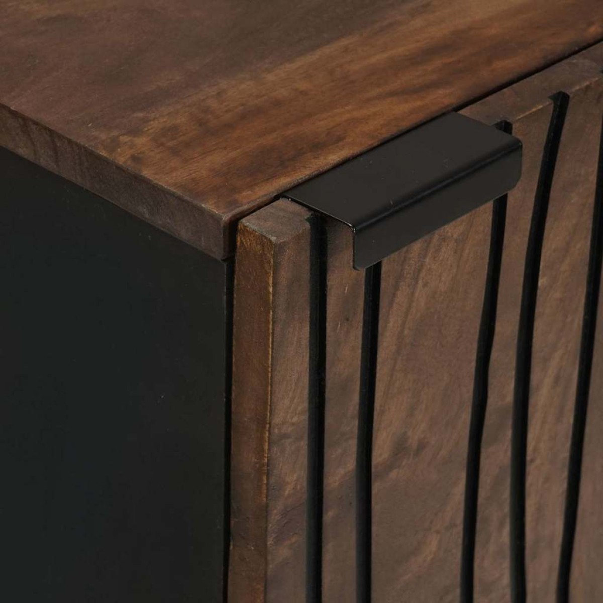 vidaXL Γραφείο Καφέ 40 x 33 x 75 εκ. Μασίφ ξύλο μάνγκο