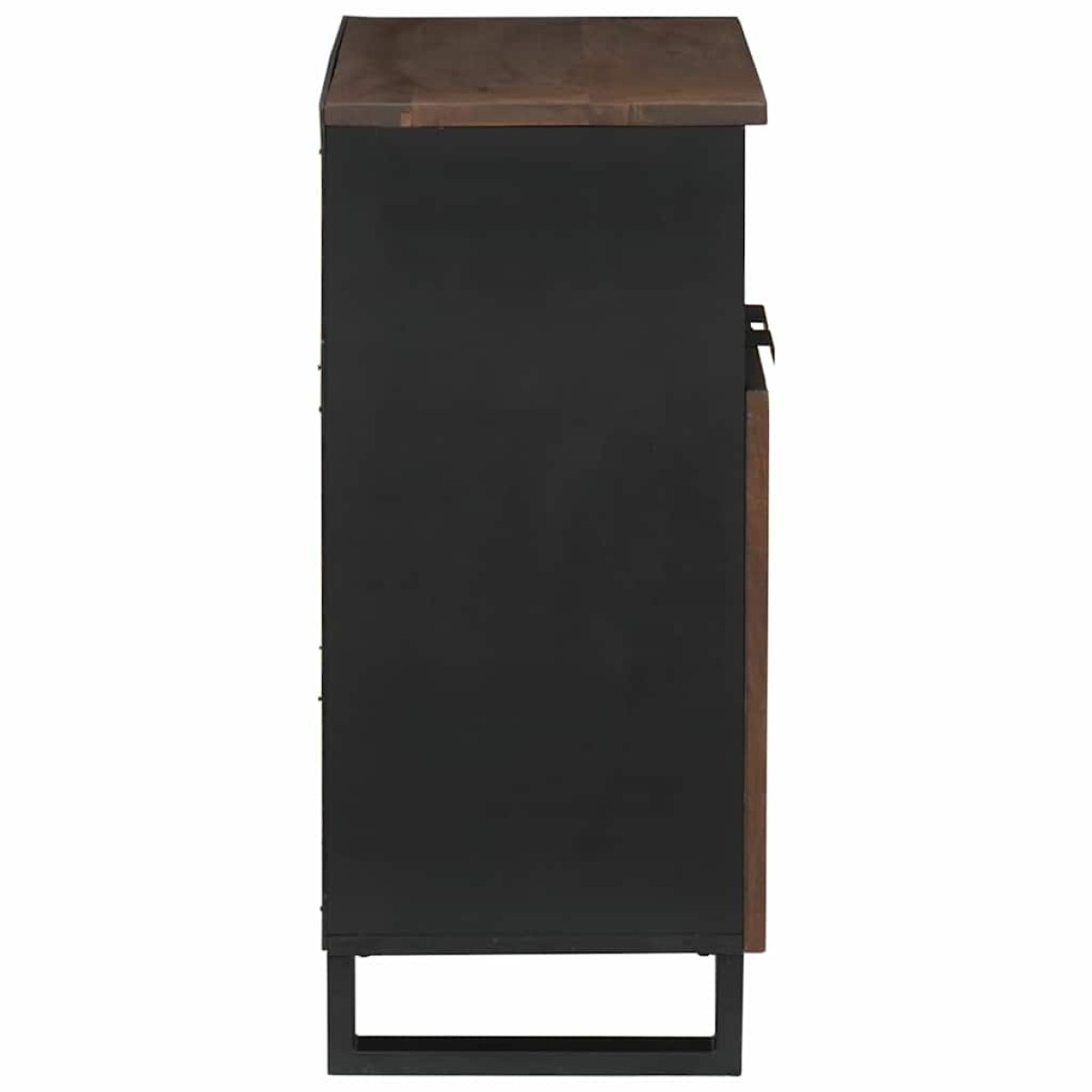 vidaXL Πλαϊνό Γραφείο Καφέ 60 x 33 x 75 cm Μασίφ ξύλο μάνγκο