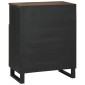 vidaXL Πλαϊνό Γραφείο Καφέ 60 x 33 x 75 cm Μασίφ ξύλο μάνγκο
