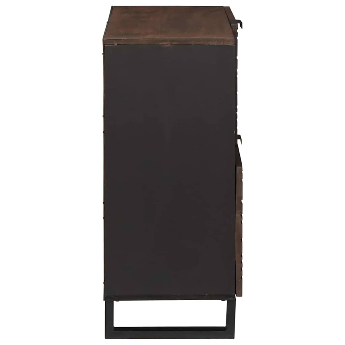 vidaXL Μπουφές Καφέ 80 x 33 x 75 εκ Μασίφ ξύλο μάνγκο