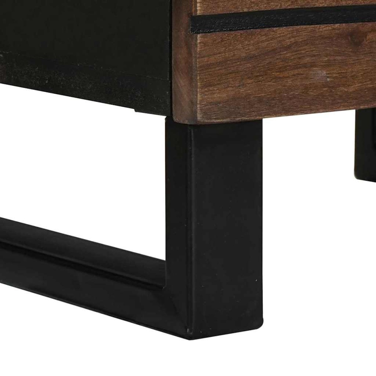 vidaXL Υψηλό Γραφείο Καφέ 40 x 33 x 110 εκ Μασίφ ξύλο μάνγκο