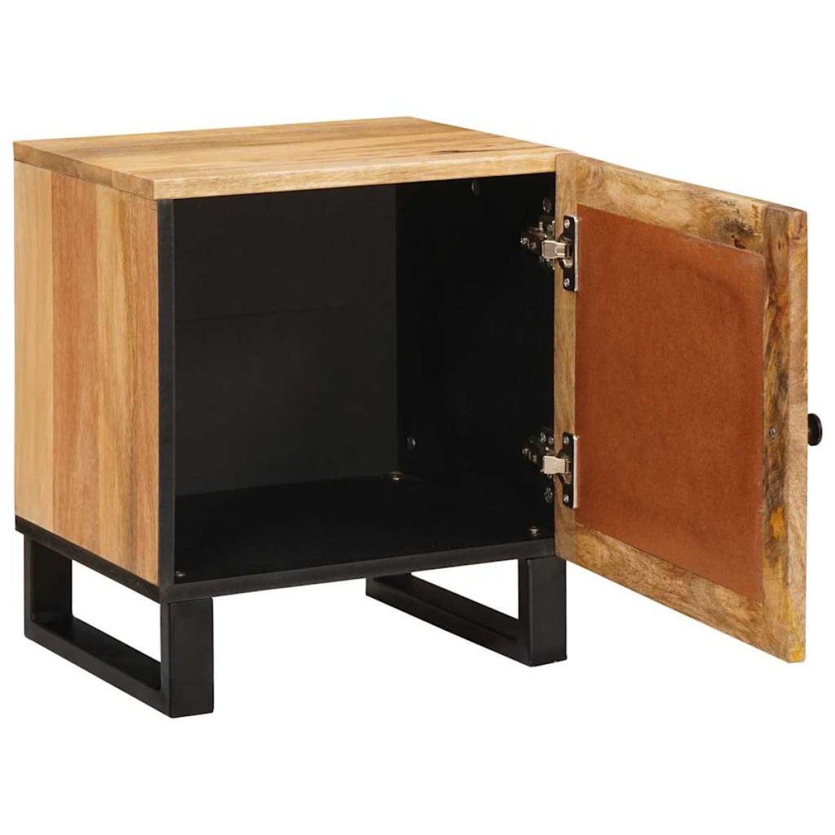 vidaXL Κομοδίνο Φυσικό 40 x 33 x 46 εκ.