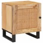 vidaXL Κομοδίνο 2 τεμ. Φυσικό 40 x 33 x 46 εκ.
