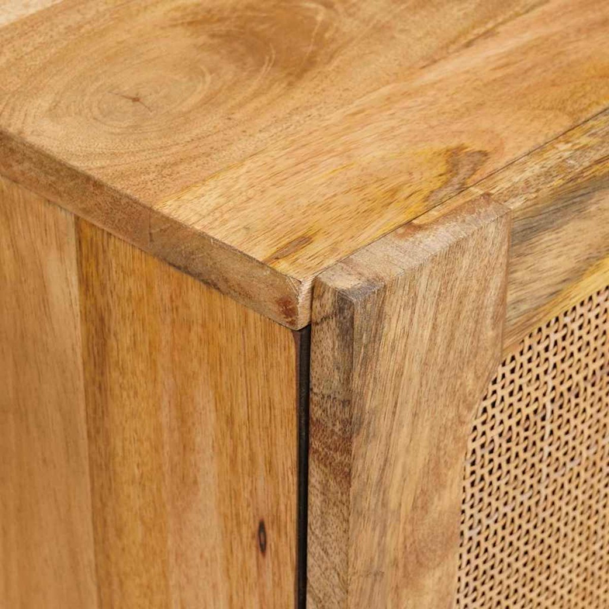 vidaXL Πλαϊνό γραφείο Καφέ 60 x 33 x 75 cm Στερεό ξύλο μάνγκο