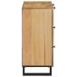 vidaXL Πλαϊνό γραφείο Καφέ 60 x 33 x 75 cm Στερεό ξύλο μάνγκο