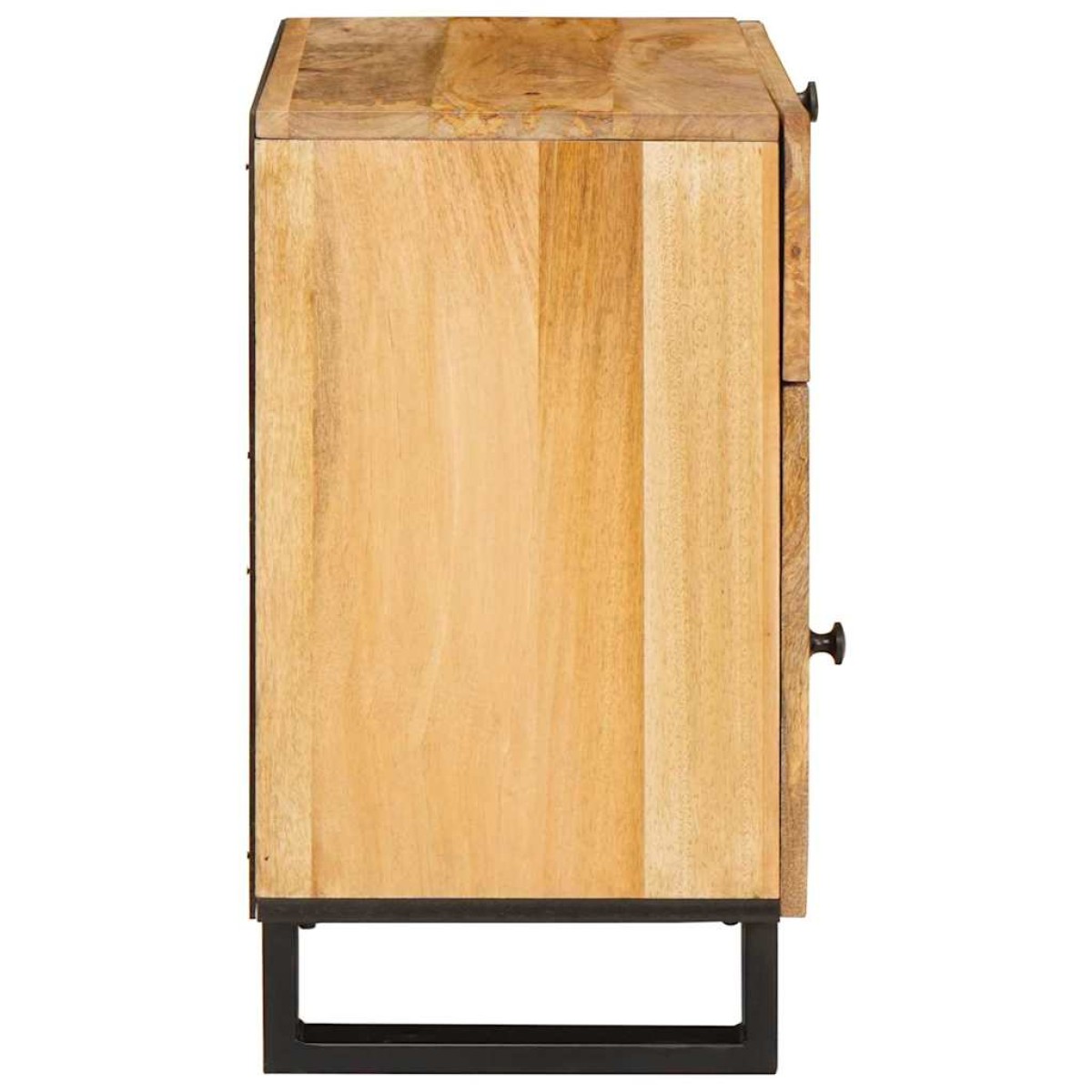 vidaXL Κομοδίνο Φυσικό 50 x 33 x 60 εκ Στερεό ξύλο μάνγκο