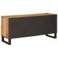 vidaXL Ντουλάπι TV με συρτάρι Καφέ 100 x 33 x 46 εκ Στερεό ξύλο μάνγκο